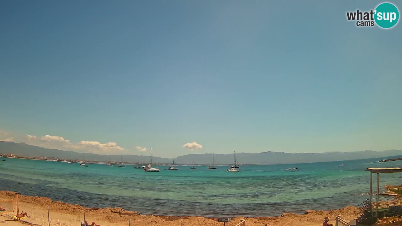 Webcam Cagliari Windsurf Club – Liveblick vom Poetto Strand