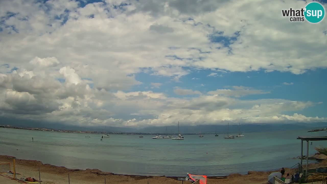 Webcam Cagliari Windsurf Club – Spiaggia del Poetto in diretta