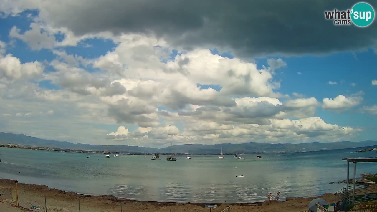 Webcam Cagliari Windsurf Club – Liveblick vom Poetto Strand