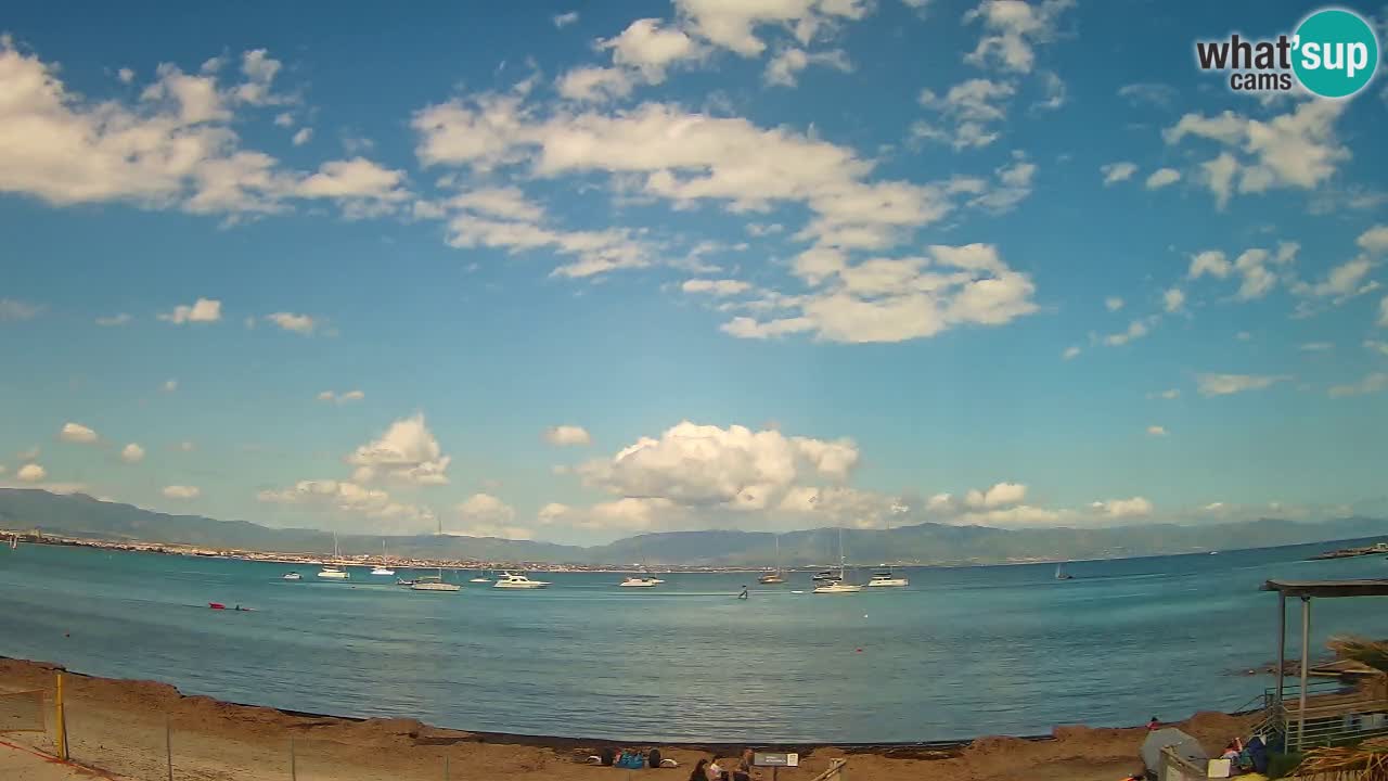 Webcam Cagliari Windsurf Club – Liveblick vom Poetto Strand
