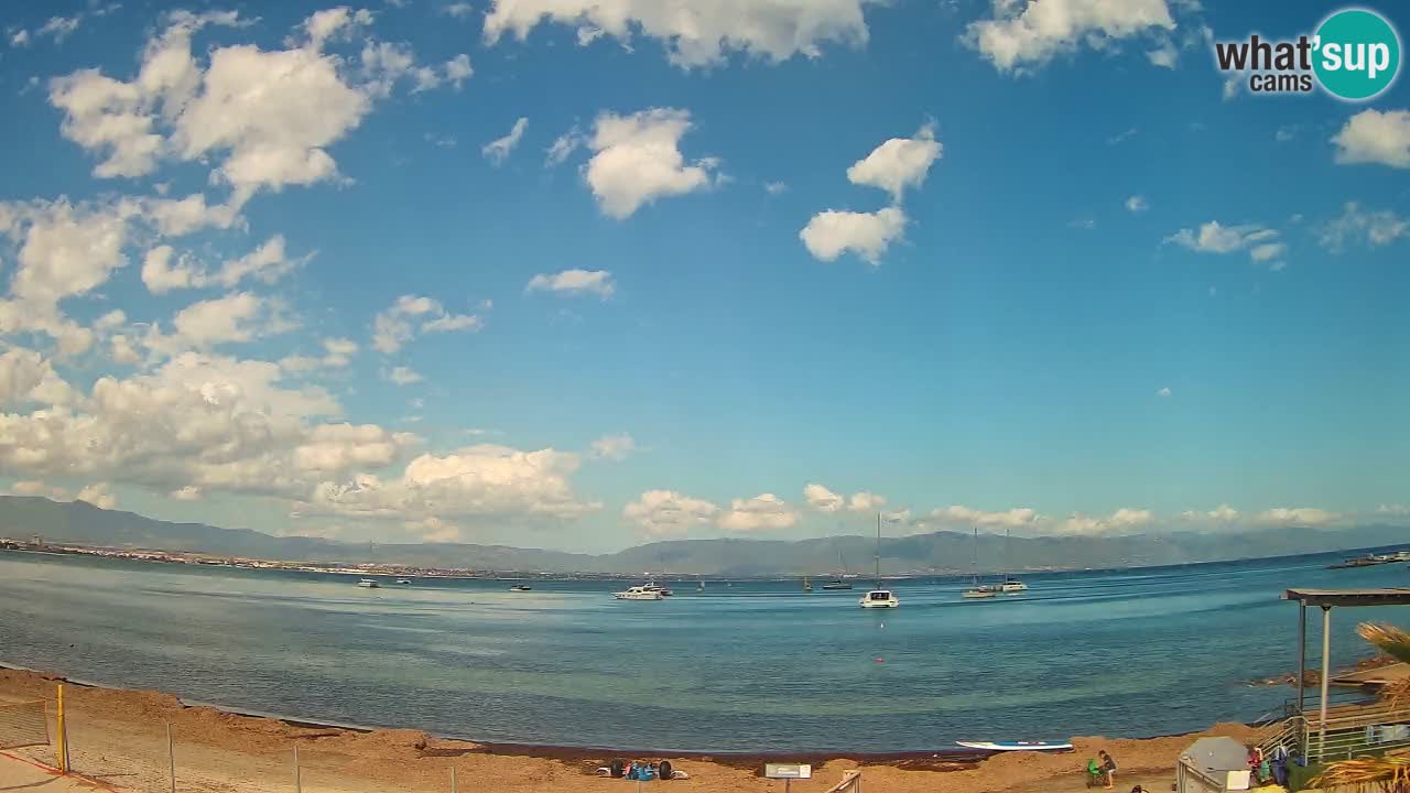 Webcam Cagliari Windsurf Club – Liveblick vom Poetto Strand