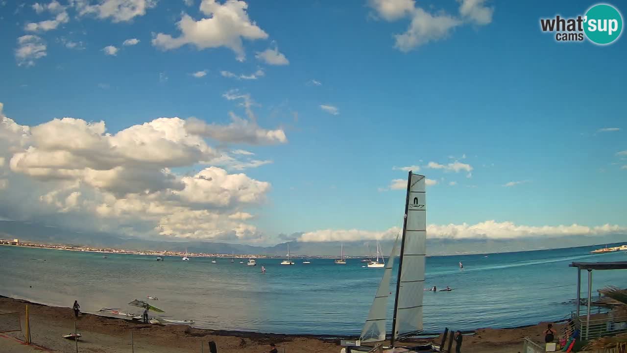 Webcam Cagliari Windsurf Club – Liveblick vom Poetto Strand