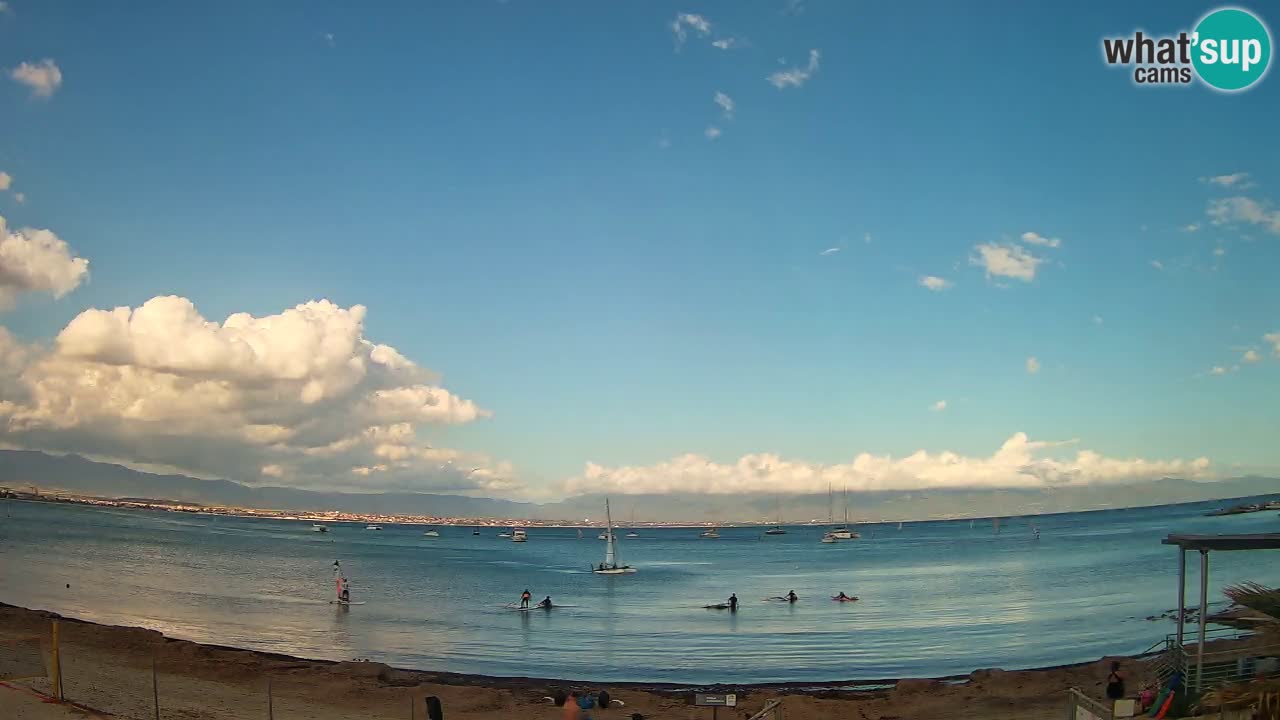 Webcam Cagliari Windsurf Club – Live from Poetto Beach