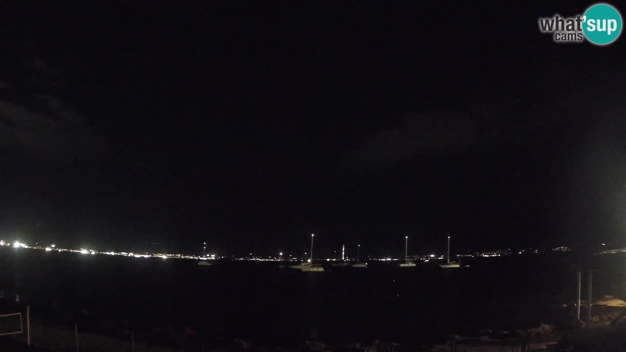 Spletna kamera Cagliari Windsurf Club – Pogled v živo s plaže Poetto
