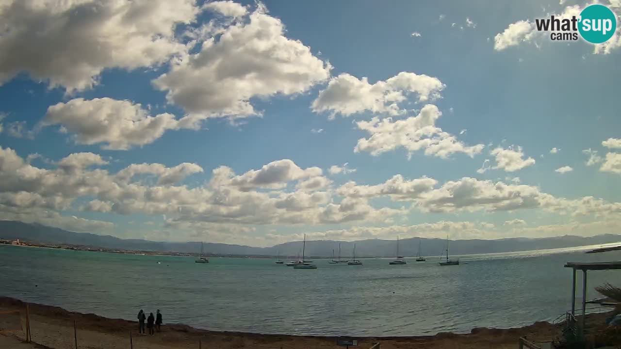 Webcam Cagliari Windsurf Club – Spiaggia del Poetto in diretta