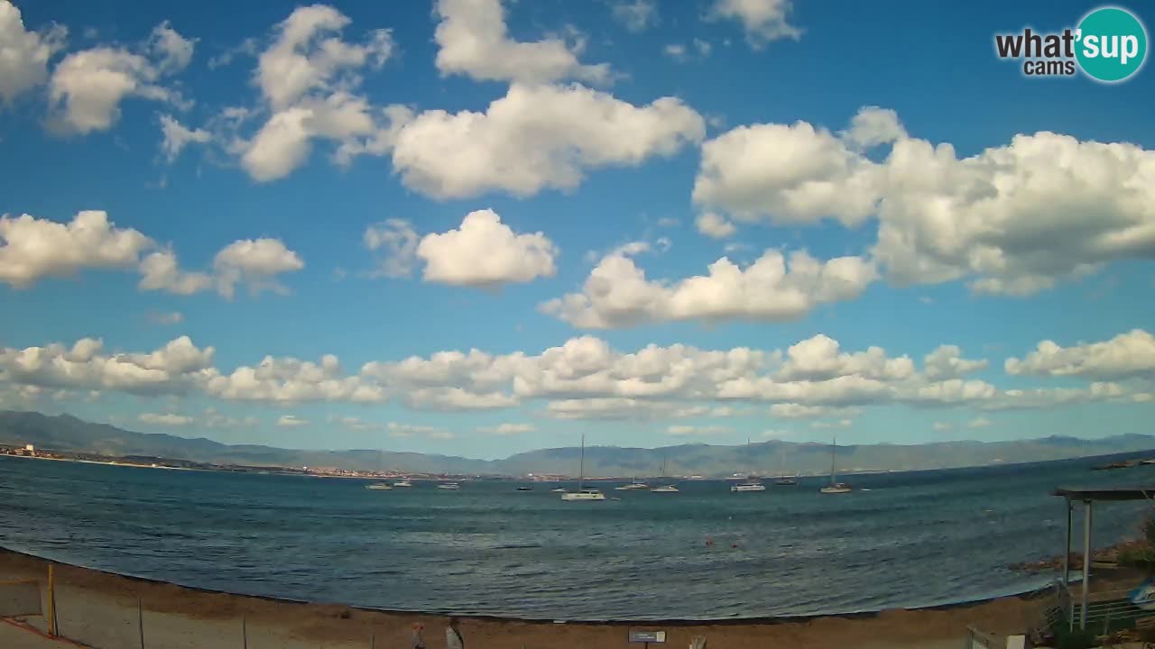 Web kamera Cagliari Windsurf Club – Poetto plaža uživo