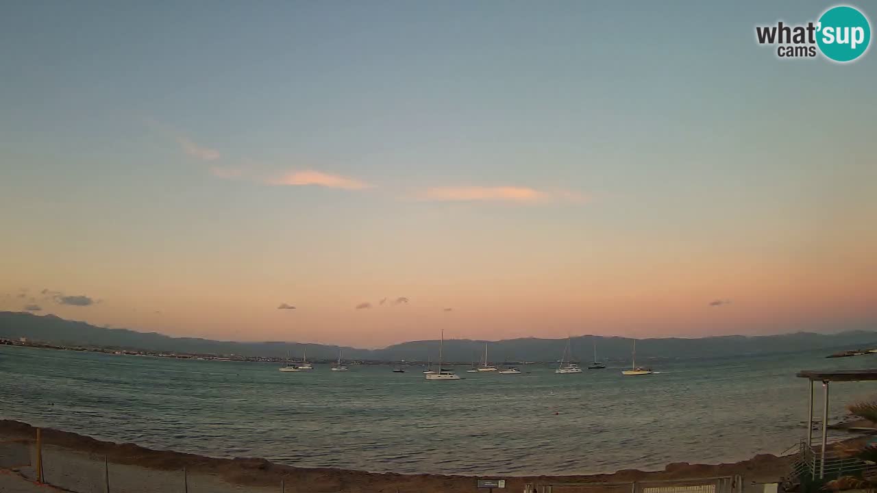 Webcam Cagliari Windsurf Club – Liveblick vom Poetto Strand