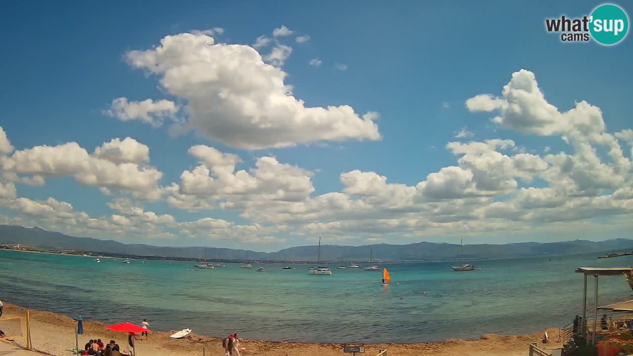 Webcam Cagliari Windsurf Club – Liveblick vom Poetto Strand