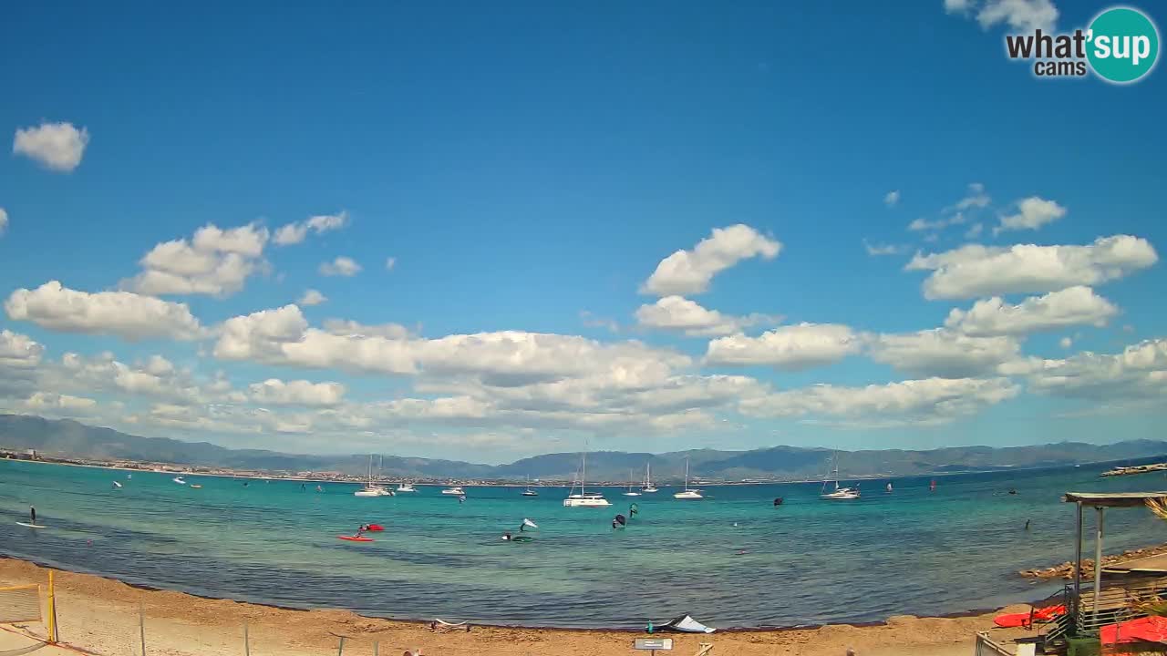 Webcam Cagliari Windsurf Club – Live from Poetto Beach
