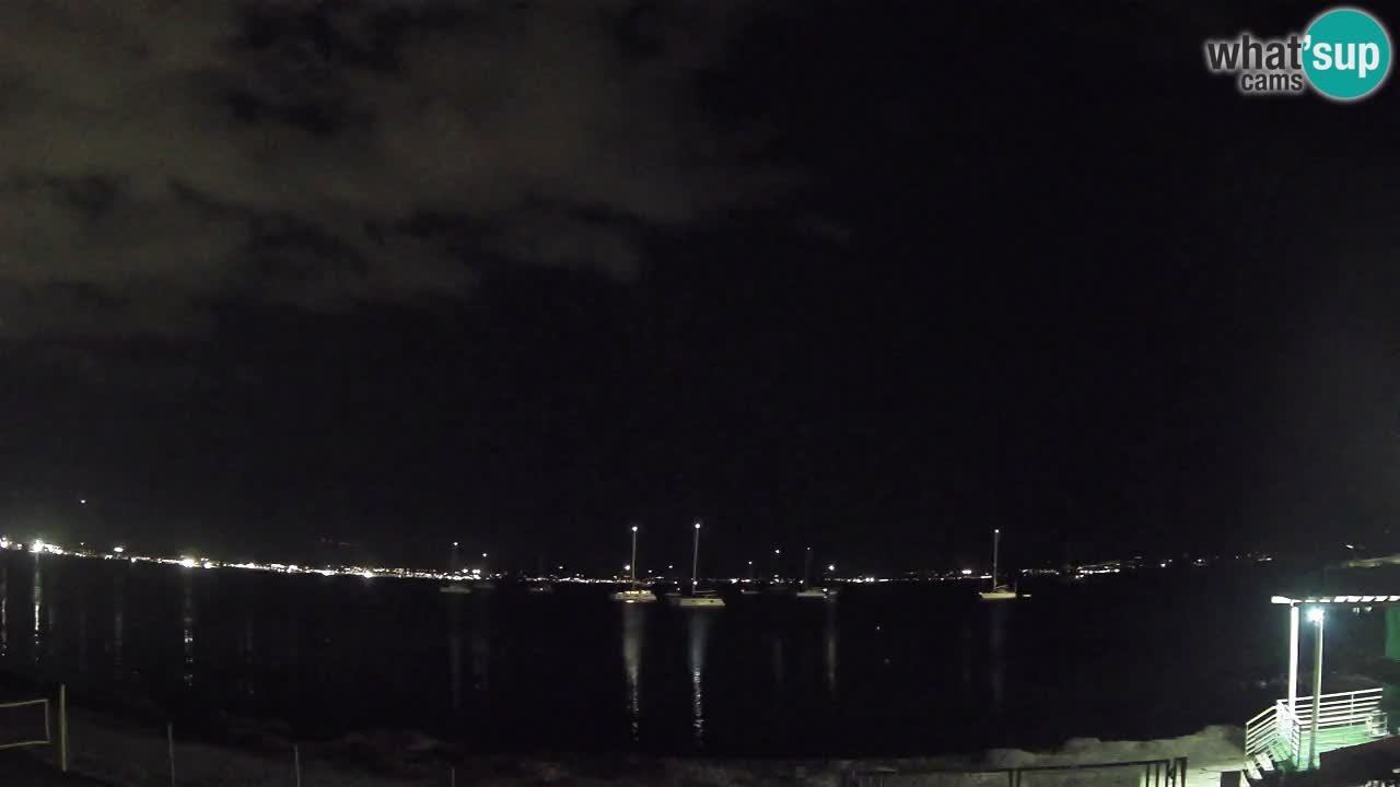 Webcam Cagliari Windsurf Club – Playa del Poetto en directo