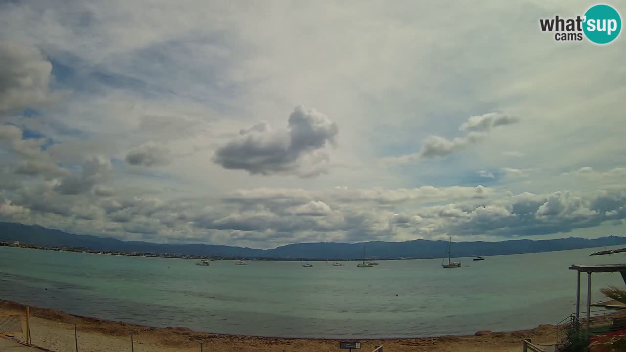 Webcam Cagliari Windsurf Club – Liveblick vom Poetto Strand