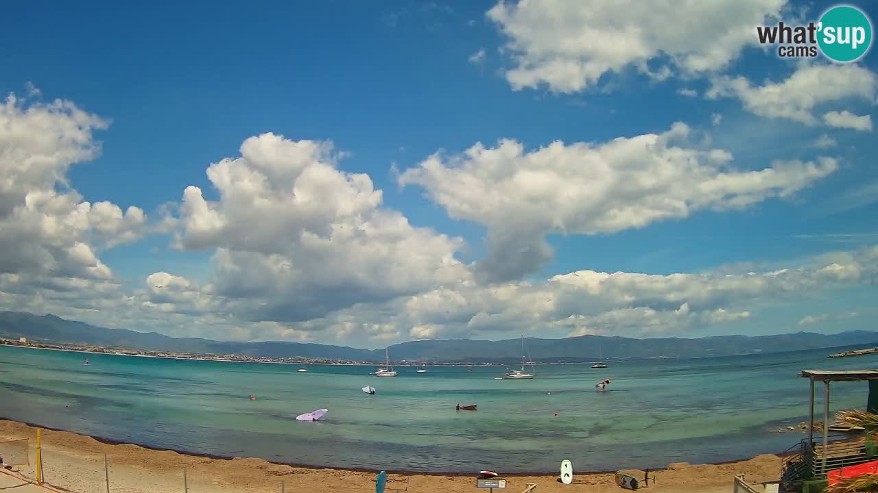 Webcam Cagliari Windsurf Club – Live from Poetto Beach