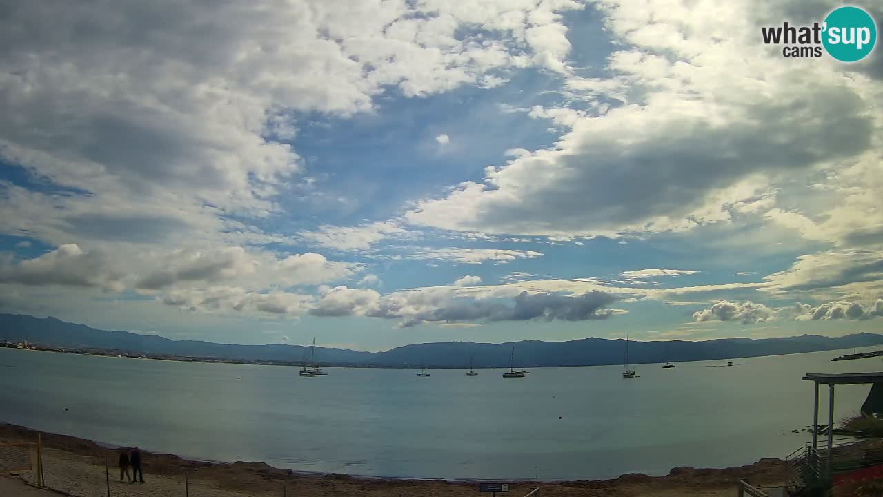 Webcam Cagliari Windsurf Club – Plage du Poetto en direct