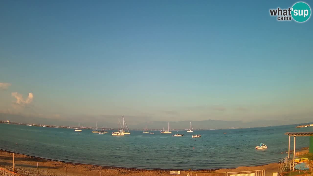 Webcam Cagliari Windsurf Club – Live from Poetto Beach