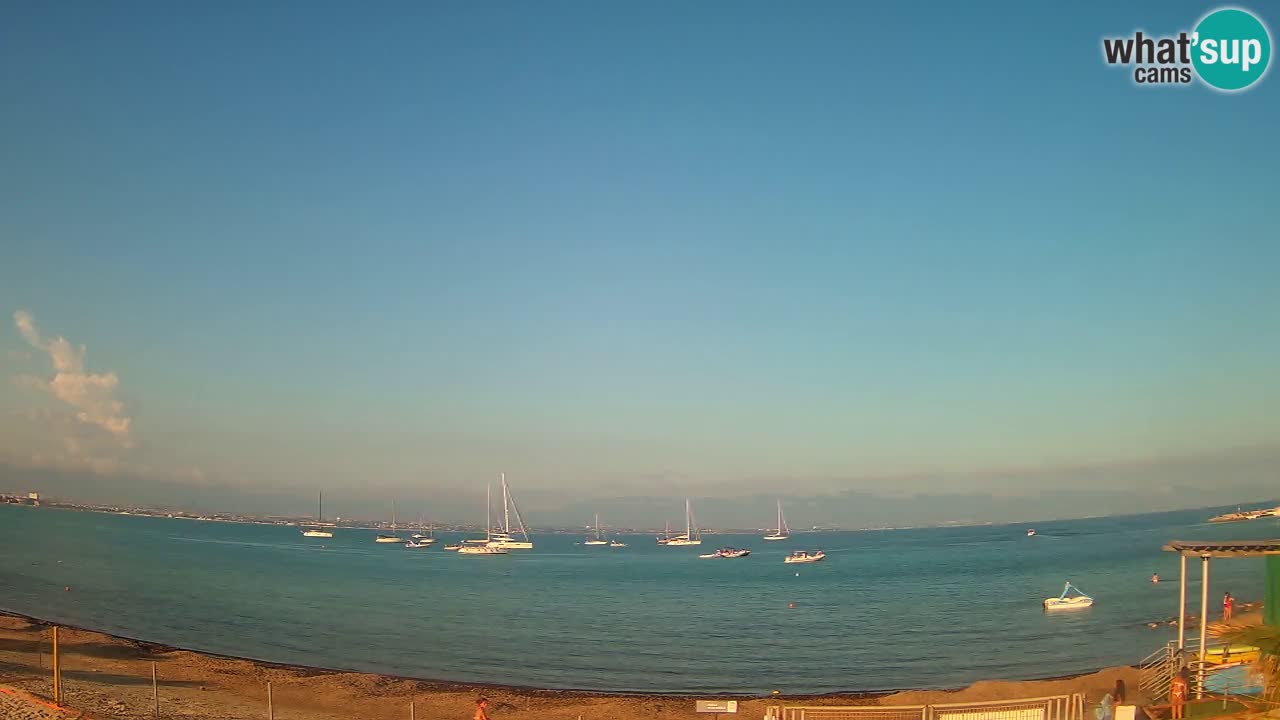 Webcam Cagliari Windsurf Club – Plage du Poetto en direct