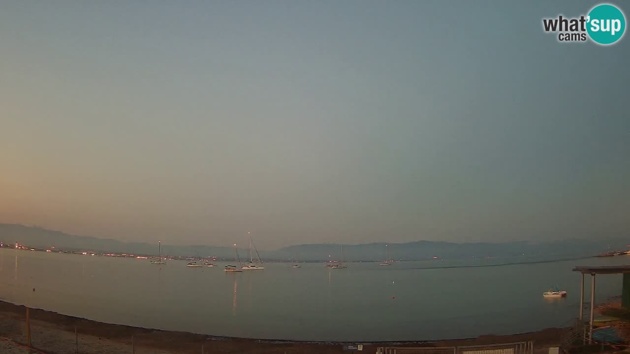 Webcam Cagliari Windsurf Club – Spiaggia del Poetto in diretta