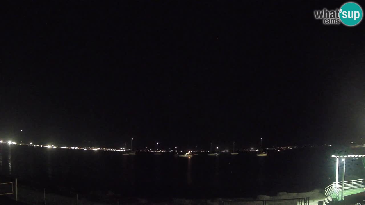 Webcam Cagliari Windsurf Club – Playa del Poetto en directo