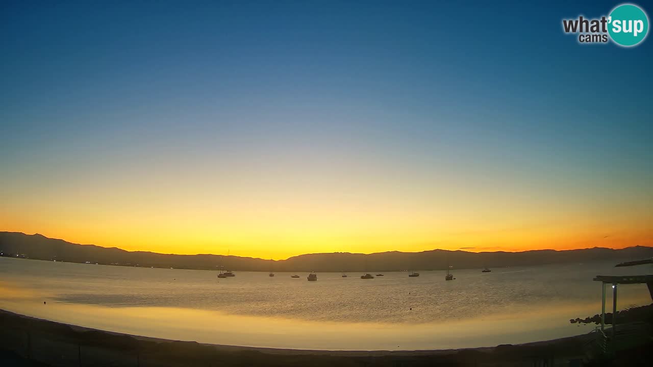 Webcam Cagliari Windsurf Club – Liveblick vom Poetto Strand