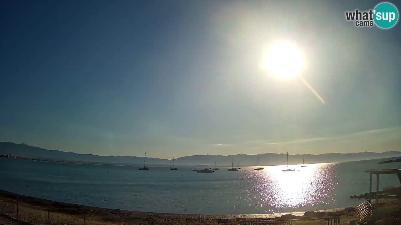 Webcam Cagliari Windsurf Club – Playa del Poetto en directo