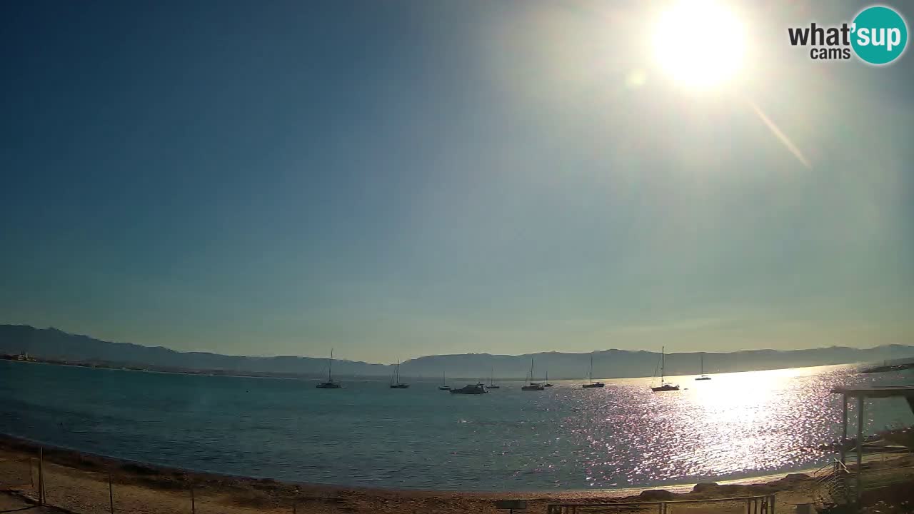 Webcam Cagliari Windsurf Club – Spiaggia del Poetto in diretta
