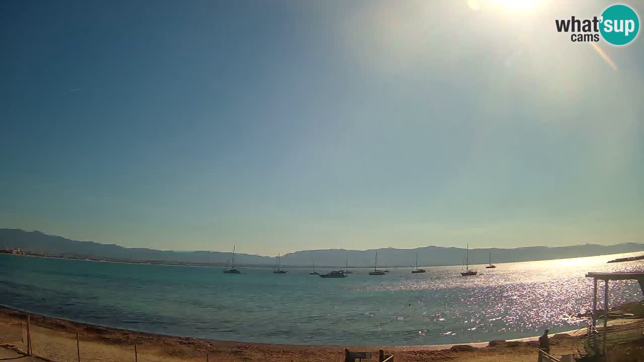 Webcam Cagliari Windsurf Club – Spiaggia del Poetto in diretta