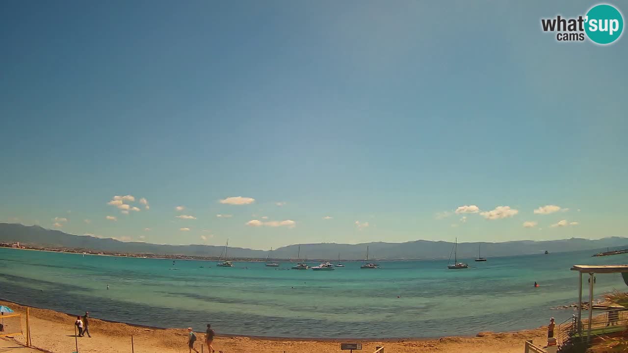 Webcam Cagliari Windsurf Club – Liveblick vom Poetto Strand