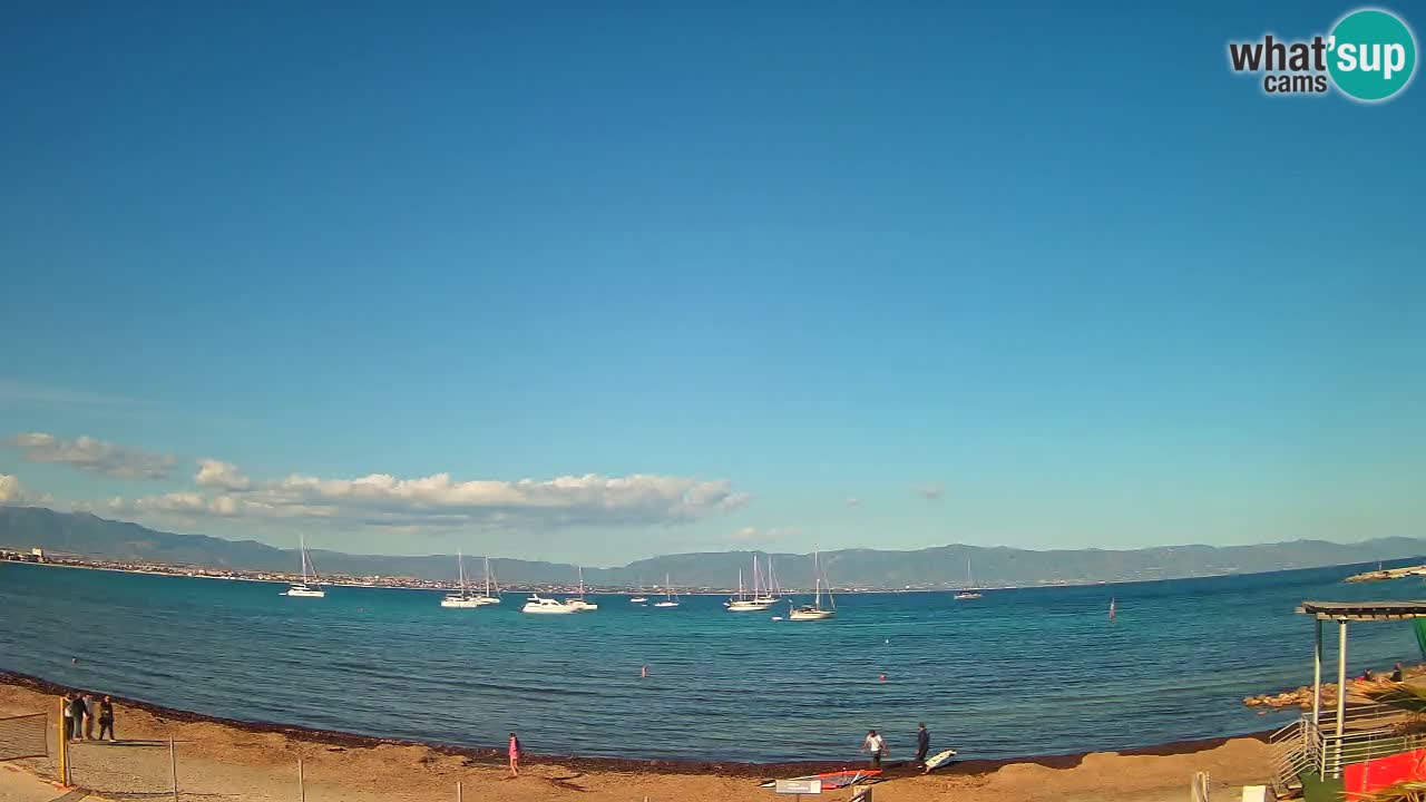 Webcam Cagliari Windsurf Club – Live from Poetto Beach