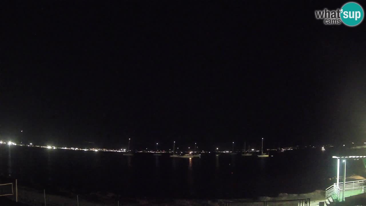 Web kamera Cagliari Windsurf Club – Poetto plaža uživo