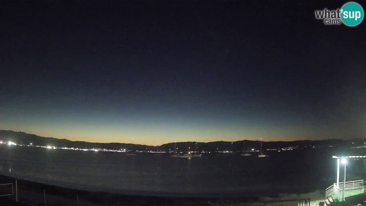 Webcam Cagliari Windsurf Club – Spiaggia del Poetto in diretta
