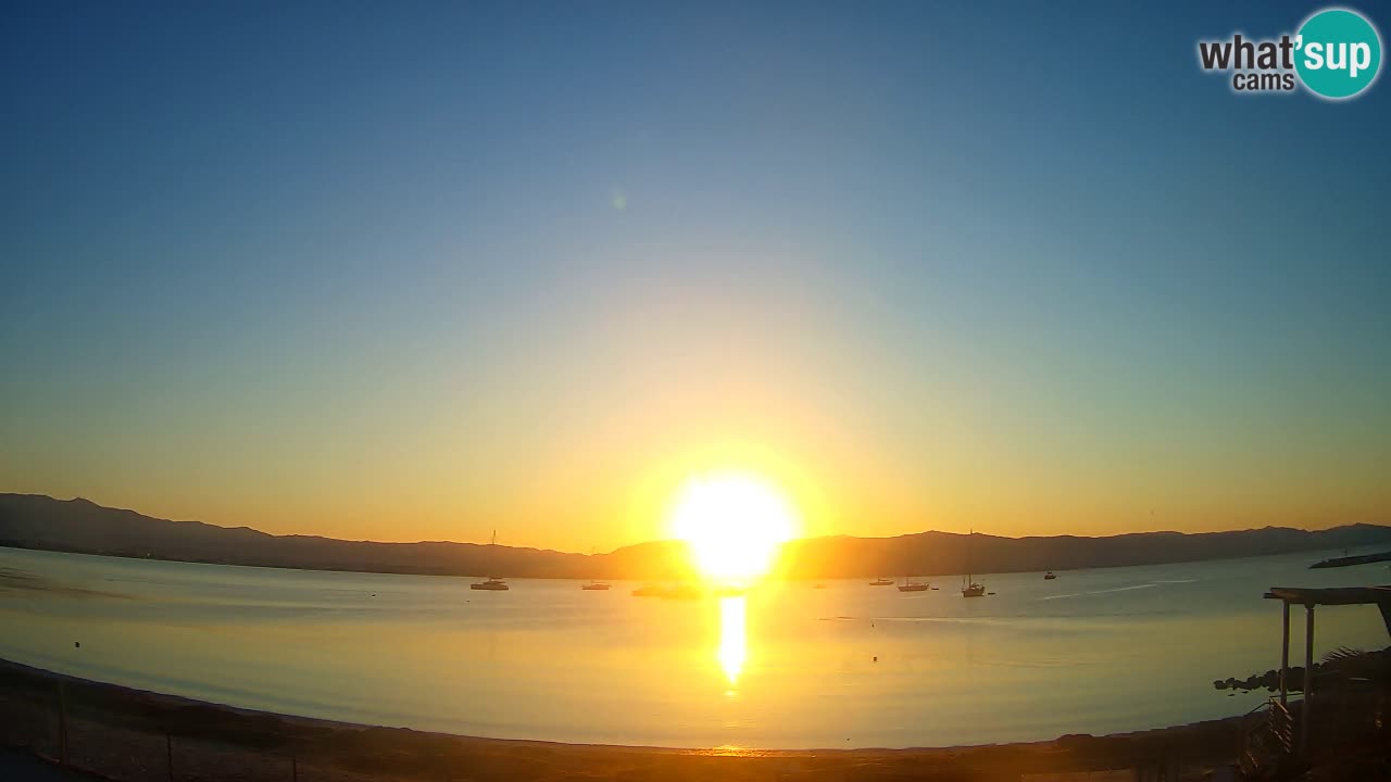 Webcam Cagliari Windsurf Club – Plage du Poetto en direct