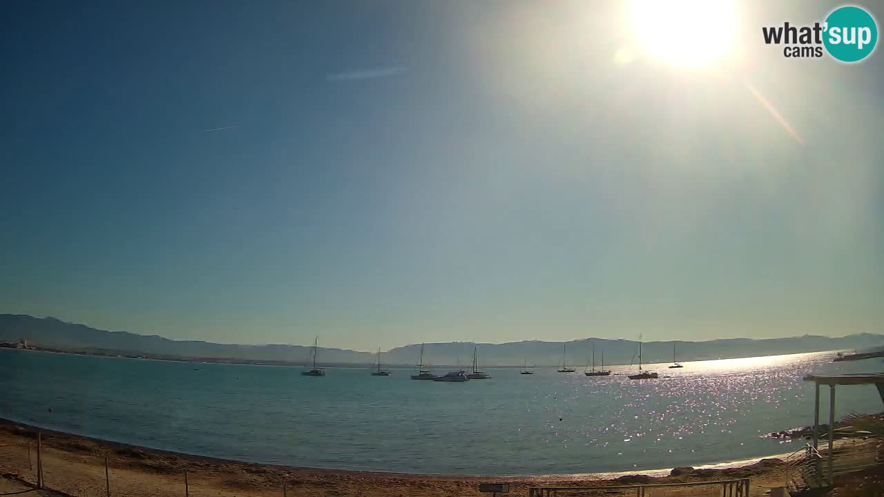 Webcam Cagliari Windsurf Club – Spiaggia del Poetto in diretta