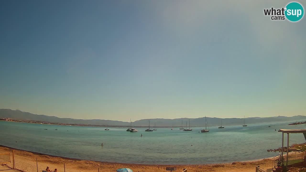 Webcam Cagliari Windsurf Club – Liveblick vom Poetto Strand