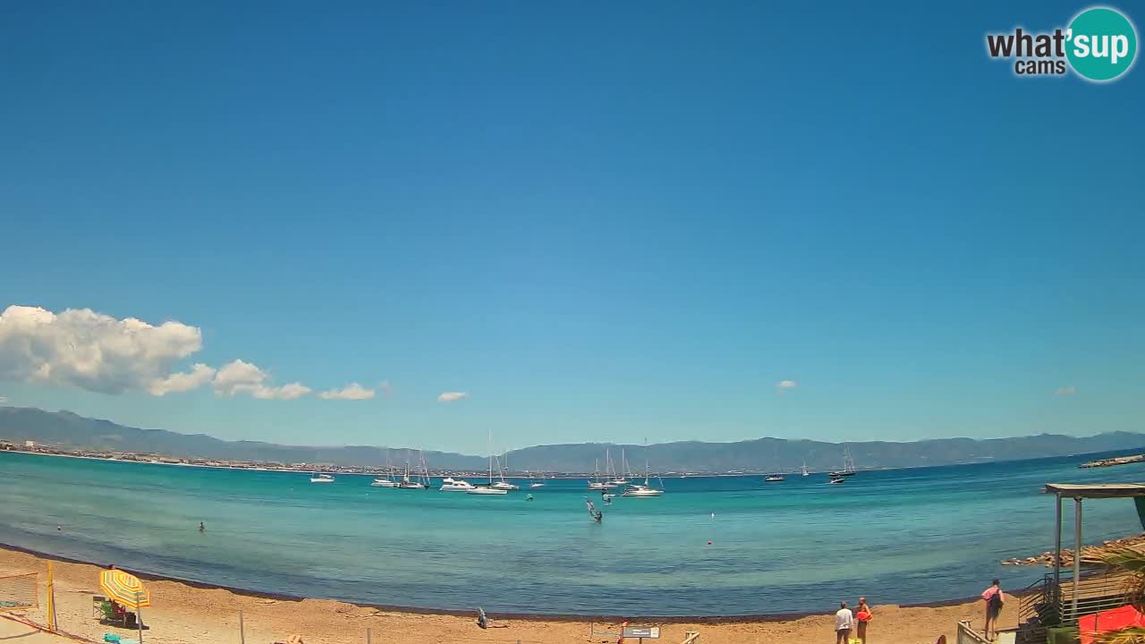 Webcam Cagliari Windsurf Club – Live from Poetto Beach