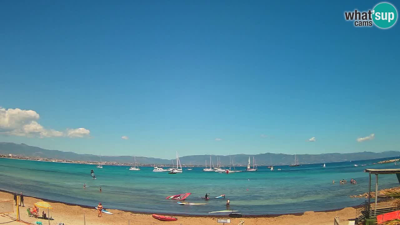 Webcam Cagliari Windsurf Club – Live from Poetto Beach