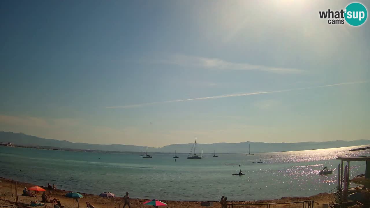 Webcam Cagliari Windsurf Club – Plage du Poetto en direct