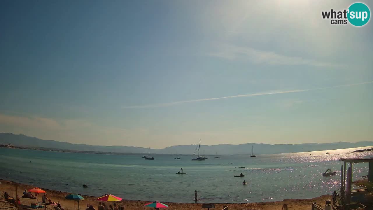 Webcam Cagliari Windsurf Club – Plage du Poetto en direct
