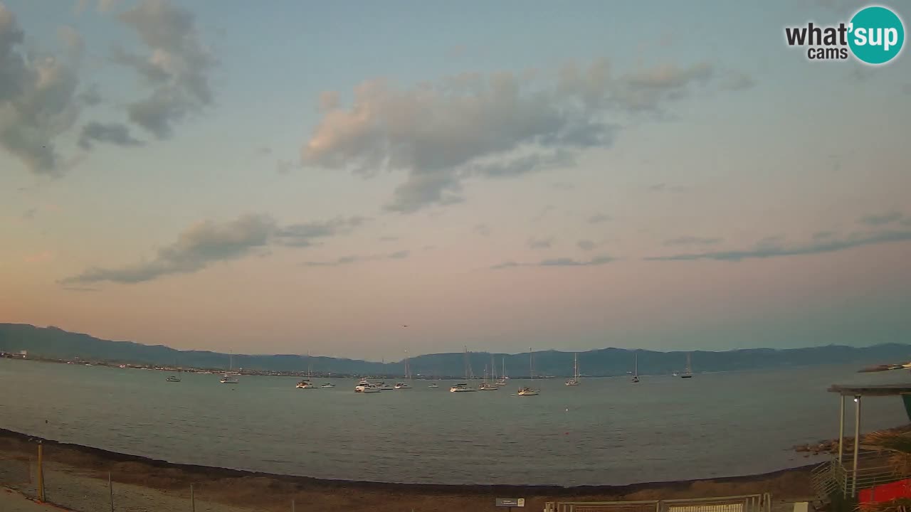 Webcam Cagliari Windsurf Club – Liveblick vom Poetto Strand