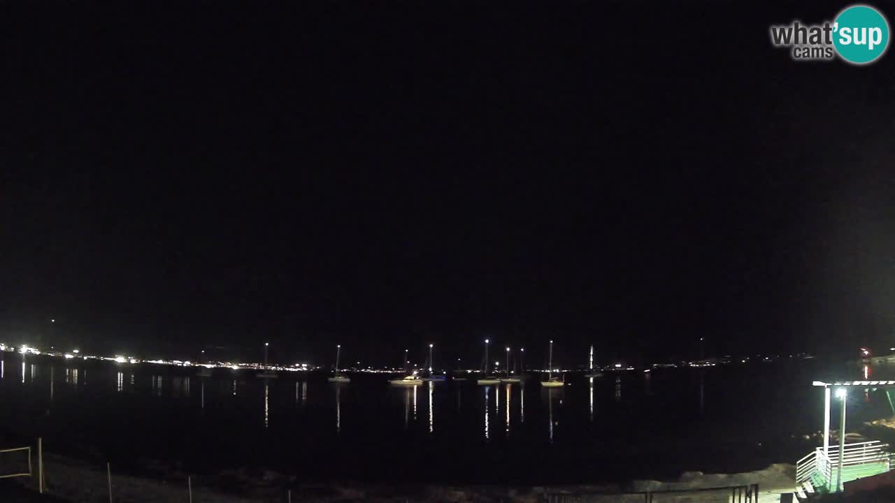 Web kamera Cagliari Windsurf Club – Poetto plaža uživo