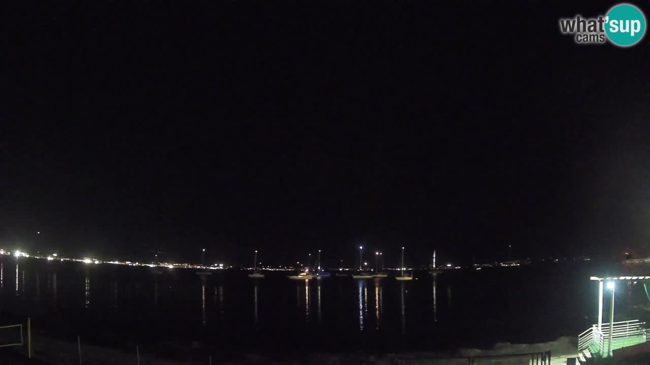 Webcam Cagliari Windsurf Club – Plage du Poetto en direct