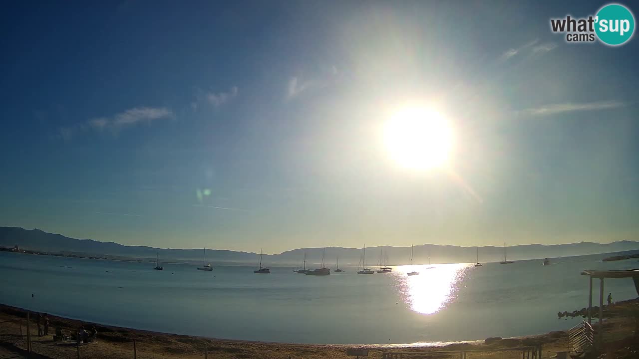 Webcam Cagliari Windsurf Club – Liveblick vom Poetto Strand