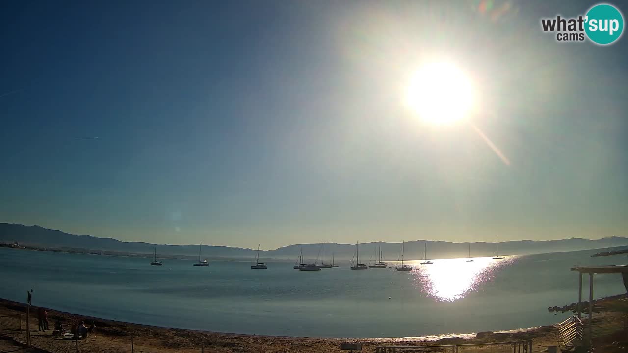 Webcam Cagliari Windsurf Club – Spiaggia del Poetto in diretta