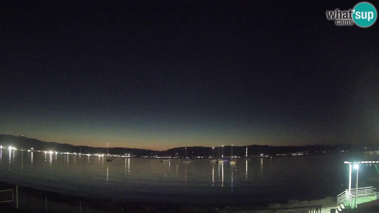 Webcam Cagliari Windsurf Club – Plage du Poetto en direct
