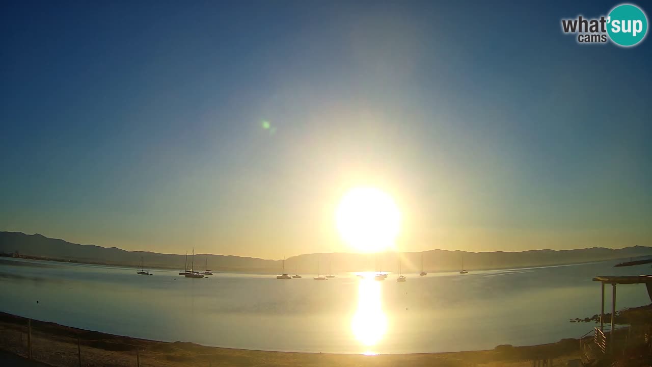 Webcam Cagliari Windsurf Club – Spiaggia del Poetto in diretta