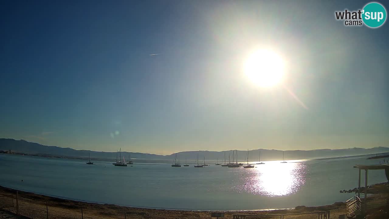 Webcam Cagliari Windsurf Club – Plage du Poetto en direct