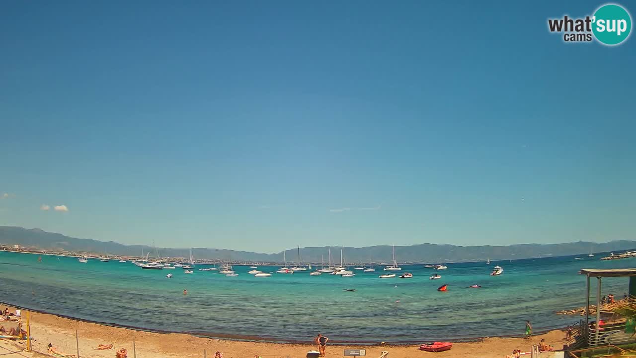 Webcam Cagliari Windsurf Club – Liveblick vom Poetto Strand
