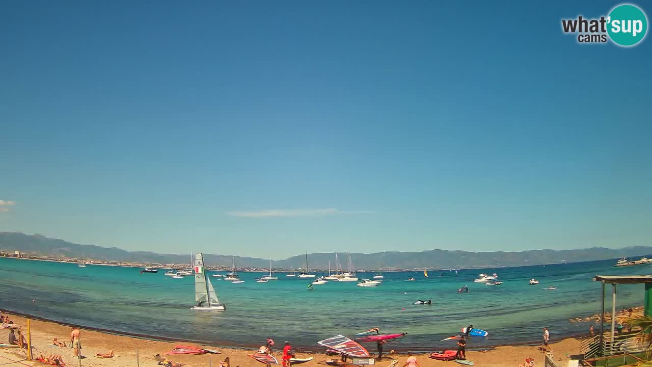 Webcam Cagliari Windsurf Club – Live from Poetto Beach