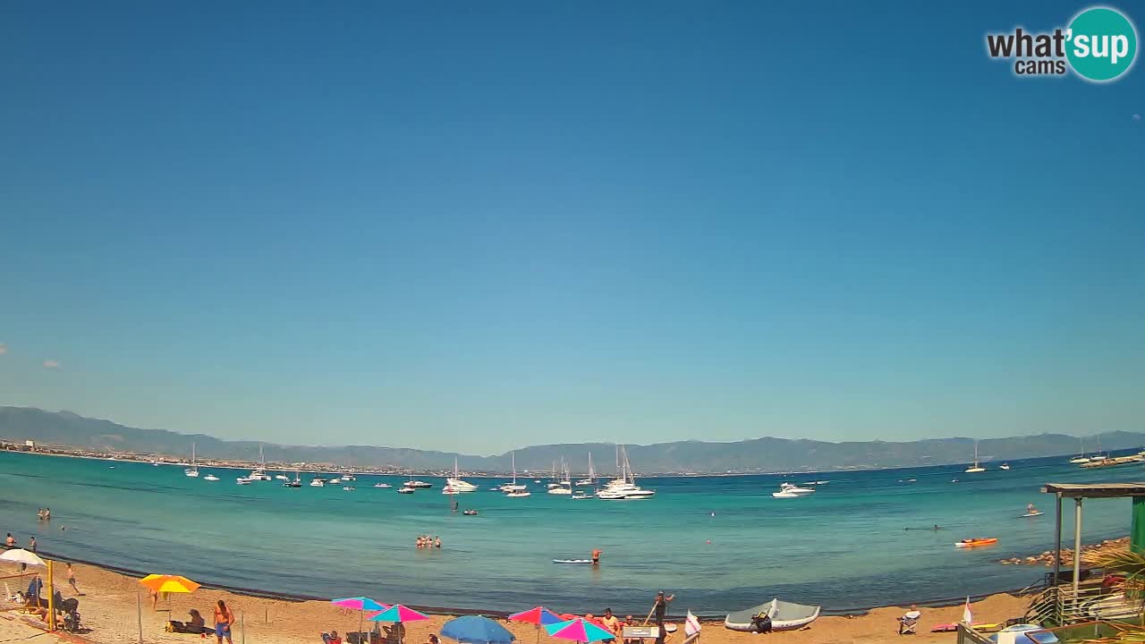 Webcam Cagliari Windsurf Club – Spiaggia del Poetto in diretta