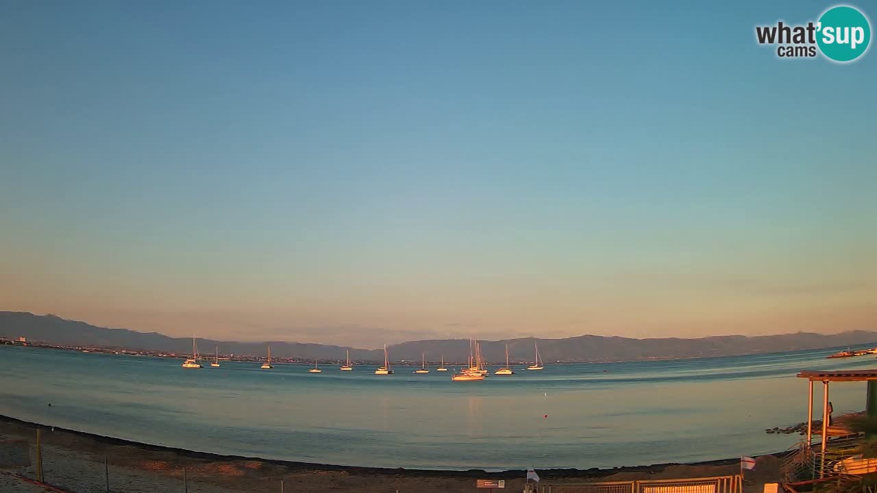 Webcam Cagliari Windsurf Club – Live from Poetto Beach