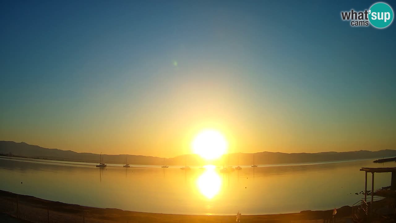 Web kamera Cagliari Windsurf Club – Poetto plaža uživo