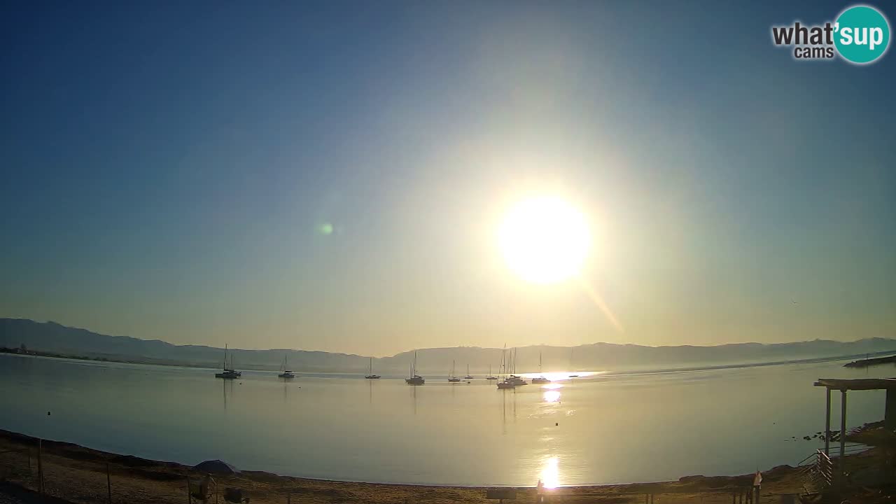 Webcam Cagliari Windsurf Club – Plage du Poetto en direct